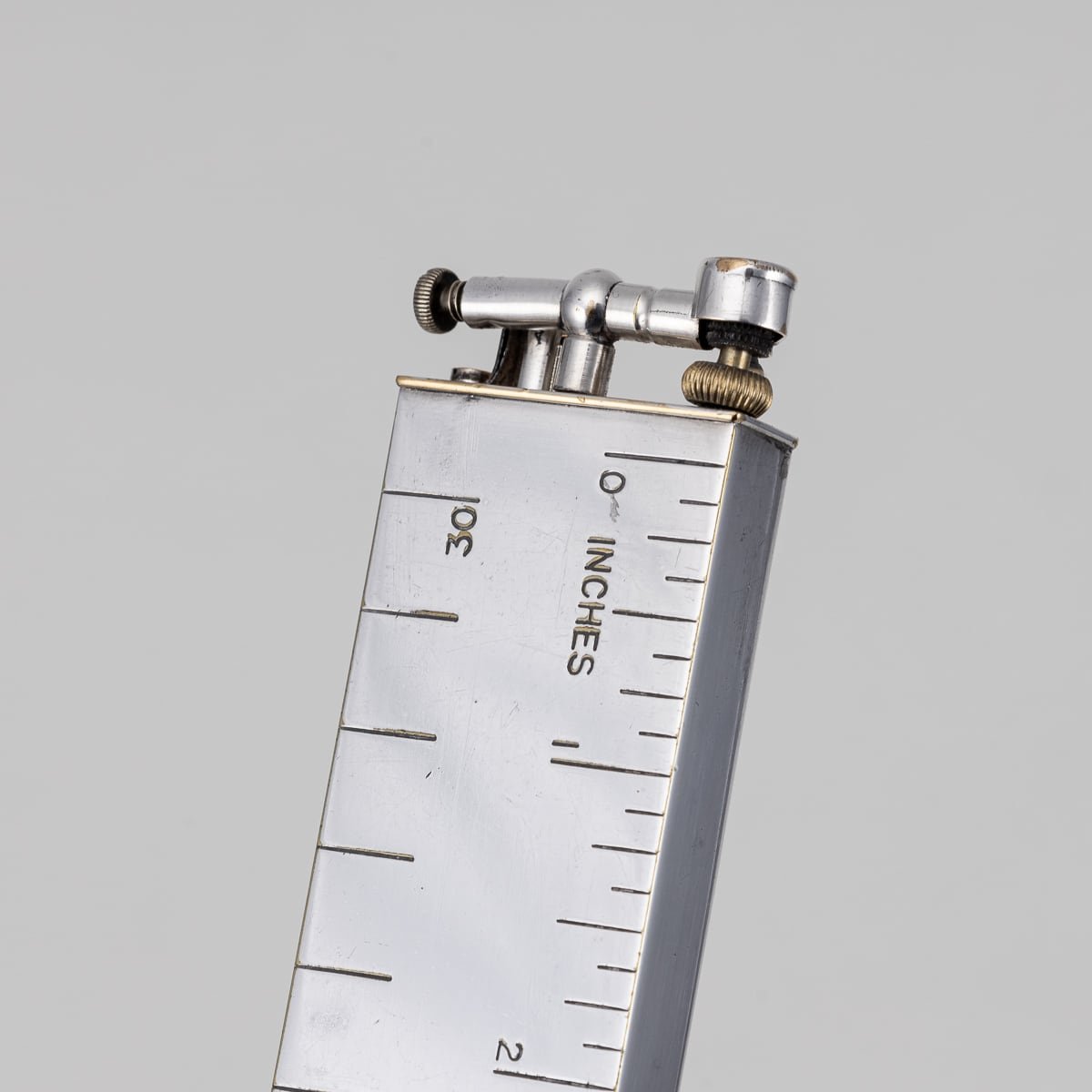 PUSHKIN'S - MID 20thC NOVELTY %22FOOT RULE%22 LIGHTER BY DUNHILL, MADE IN ENGLAND c.1960 - 9.jpg