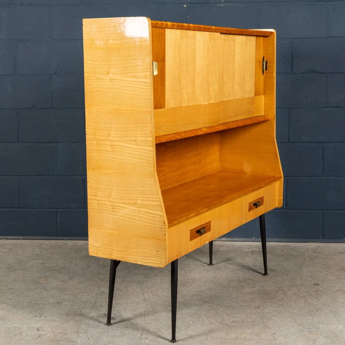 PUSHKINS.COM - B12267 - VINTAGE 20thC ITALIAN BAR CABINET c.1960 - 10.jpg