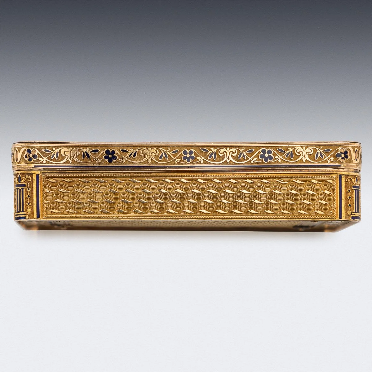 PUSHKINS.COM - A00118 - ANTIQUE 19thC SWISS GOLD & ENAMEL SNUFF BOX BY RÉMOND, LAMY, MERCIER & CO c.1811 - 07.jpg