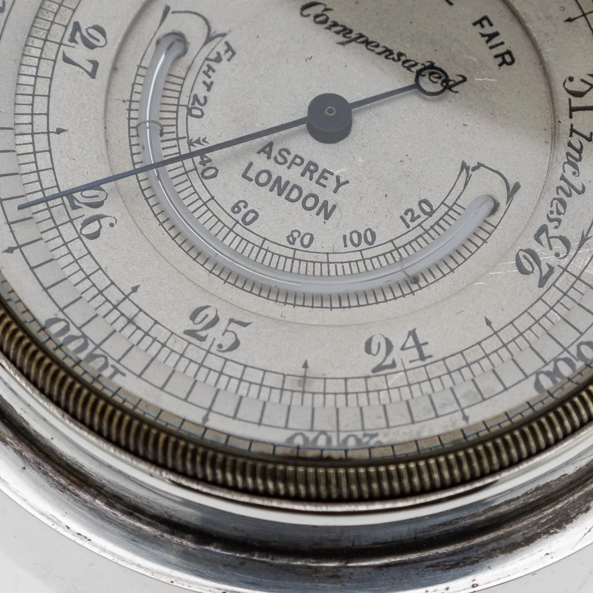 PUSHKINS.COM - C12088 - ANTIQUE 20thC ENGLISH SOLID SILVER BAROMETER, ASPREY OF LONDON c.1919 - 09.jpg