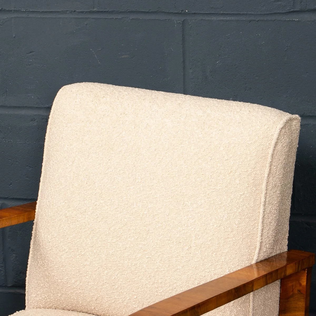 PUSHKINS.COM - B12787 - VINTAGE 20thC AUSTRIAN PAIR OF ART DECO ARMCHAIRS IN WALNUT & FABRIC c.1930 - 12.jpg