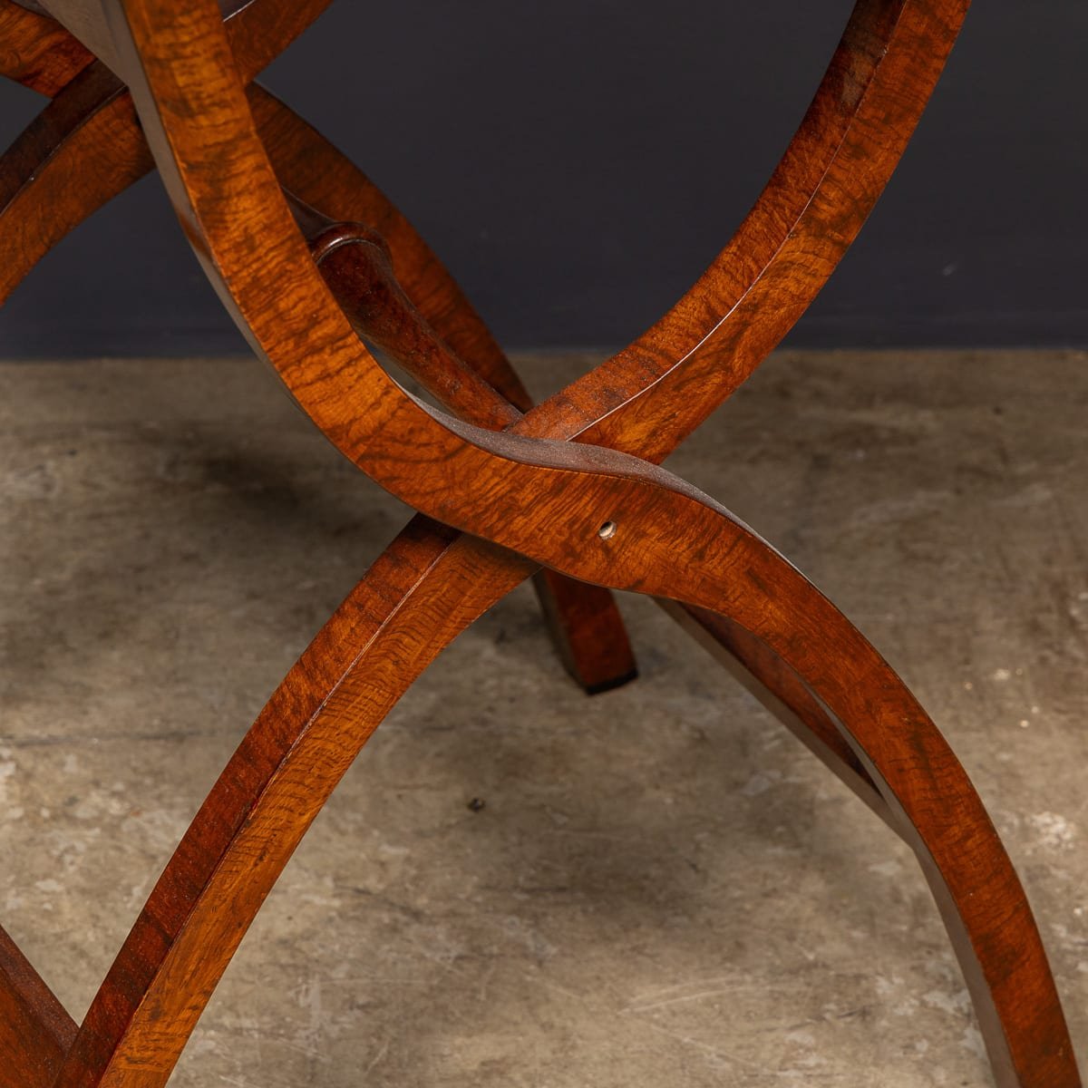 PUSHKINS.COM - D11769 - VINTAGE 20thC ENGLISH BURR WALNUT FOLDING BACKGAMMON TABLE BY DUNHILL c.1960 - 28.jpg