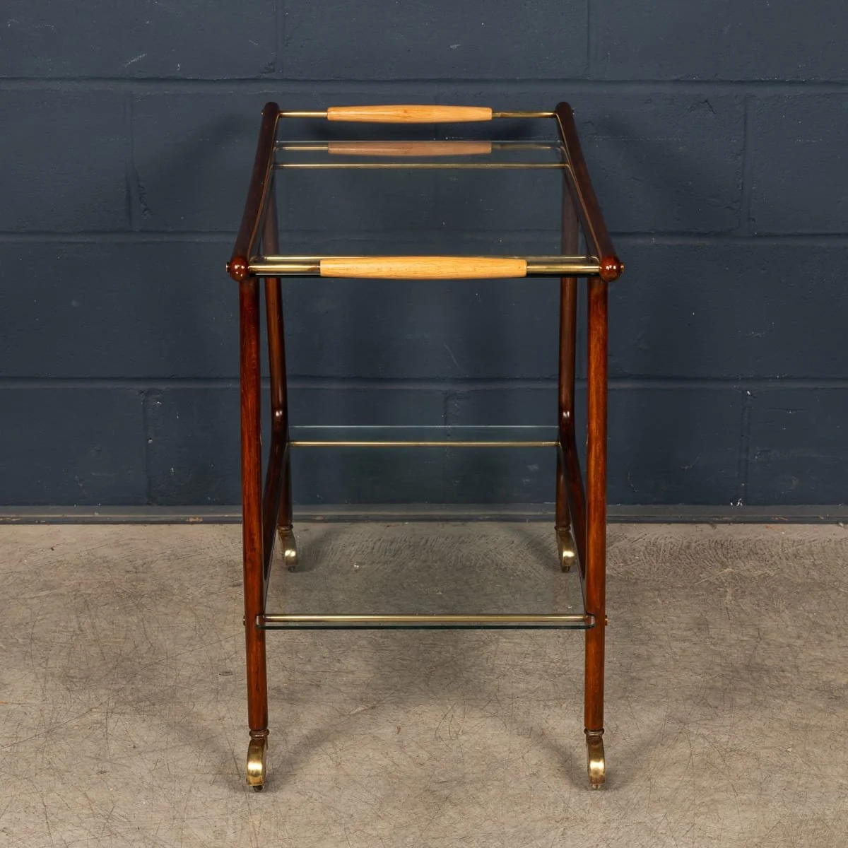 PUSHKINS.COM - B11863 - VINTAGE 20thC ITALIAN DRINKS TROLLEY IN THE MANNER OF CESARE LACCA c.1950 - 06.jpg