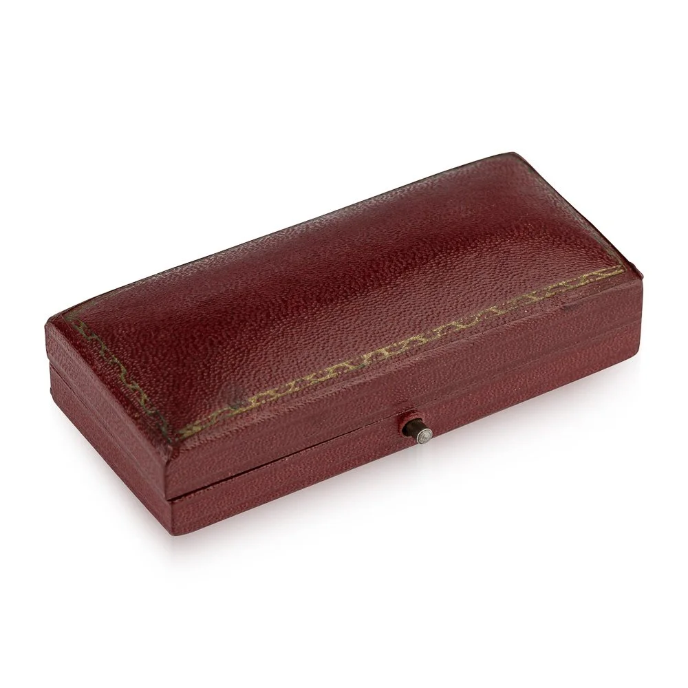PUSHKINS.COM - J9800 - 20thC PAIR OF CASED 18K GOLD & SAPPHIRE CUFFLINKS BY HANS GEORG MAUTNER - 7.jpg