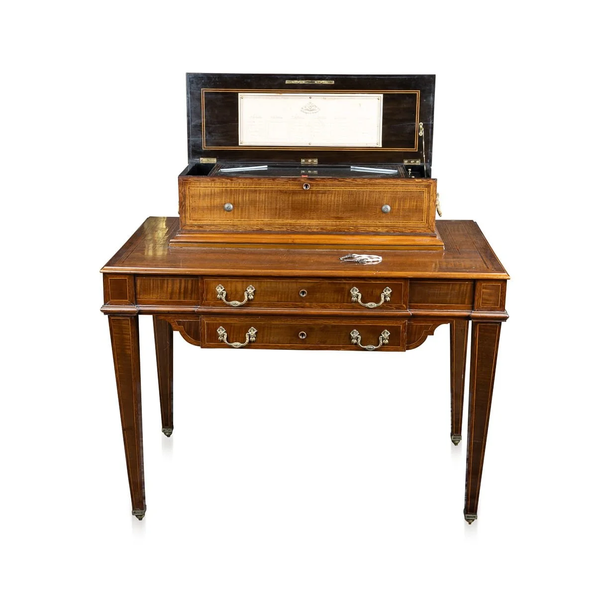 PUSHKINS.COM - NS11522 - ANTIQUE 19thC SWISS MADE CYLINDER MUSIC BOX BY LECOULTRE FRÈRES OF GENEVA c.1880 - 03.jpg