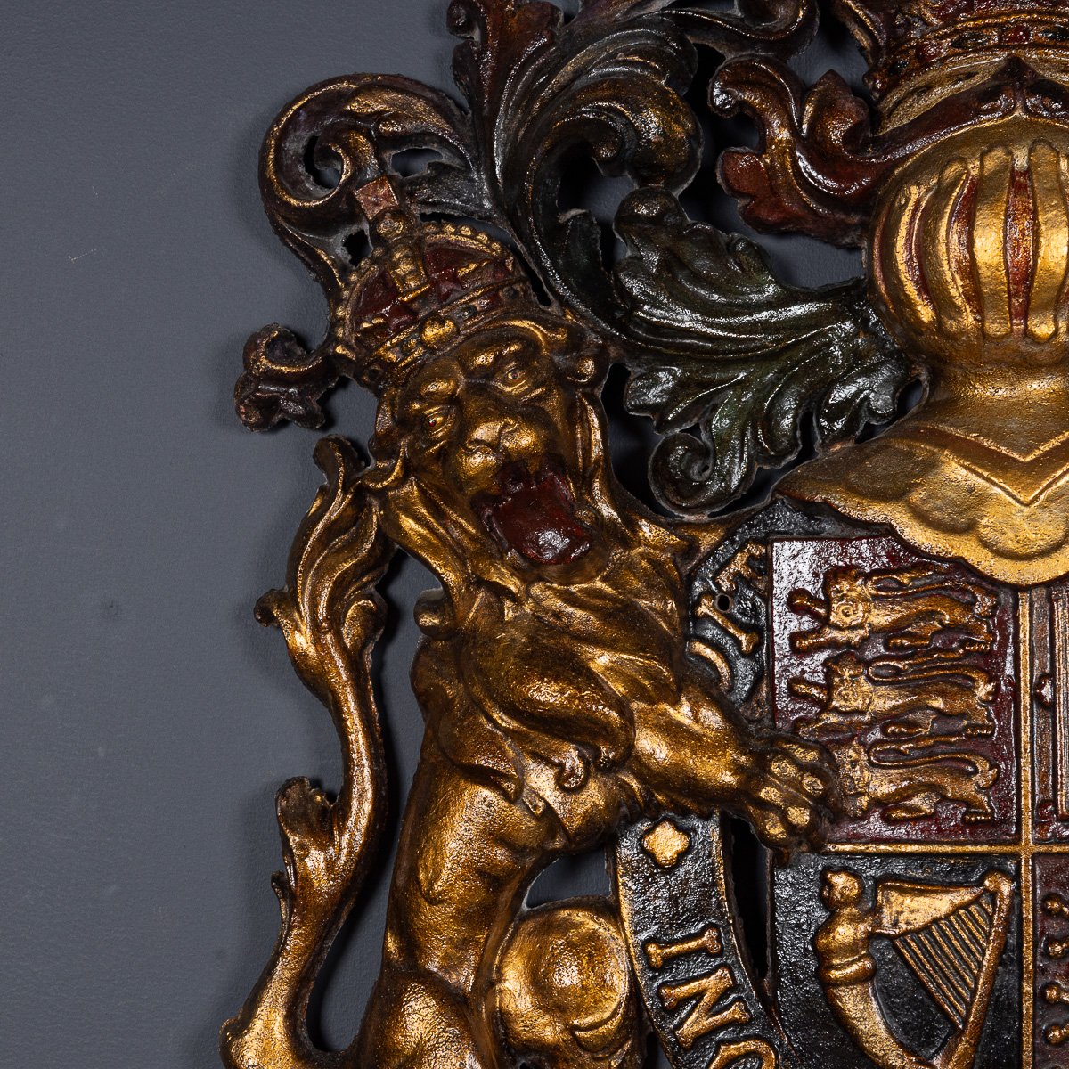 PUSHKINS.COM - D11100 - ANTIQUE 20thC VICTORIAN CAST IRON ROYAL WARRANT c.1900 - 12.jpg