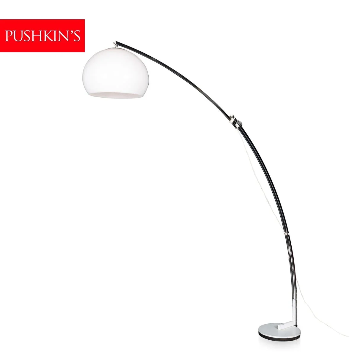 PUSHKINS.COM - B12745 - VINTAGE 20thC ITALIAN ARC FLOOR LAMP BY HARVEY GUZZINI c.1970 - 02.jpg