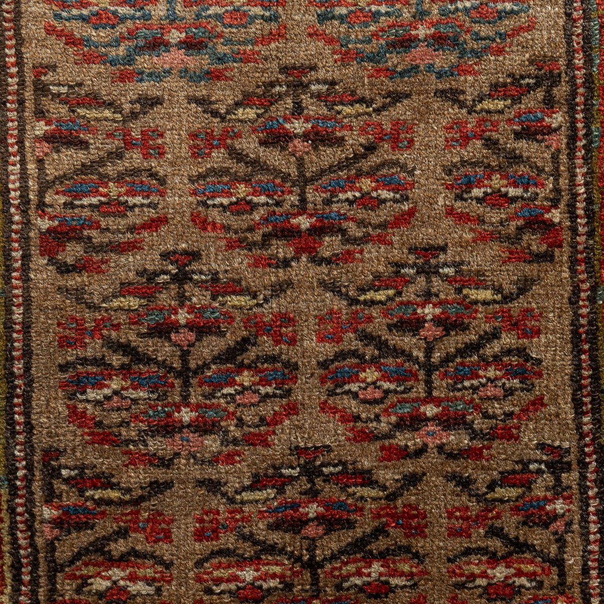 PUSHKIN'S - ANTIQUE 20thC RARE HANDMADE PERSIAN MALLAYER RUNNER RUG c.1910 - 4.jpg