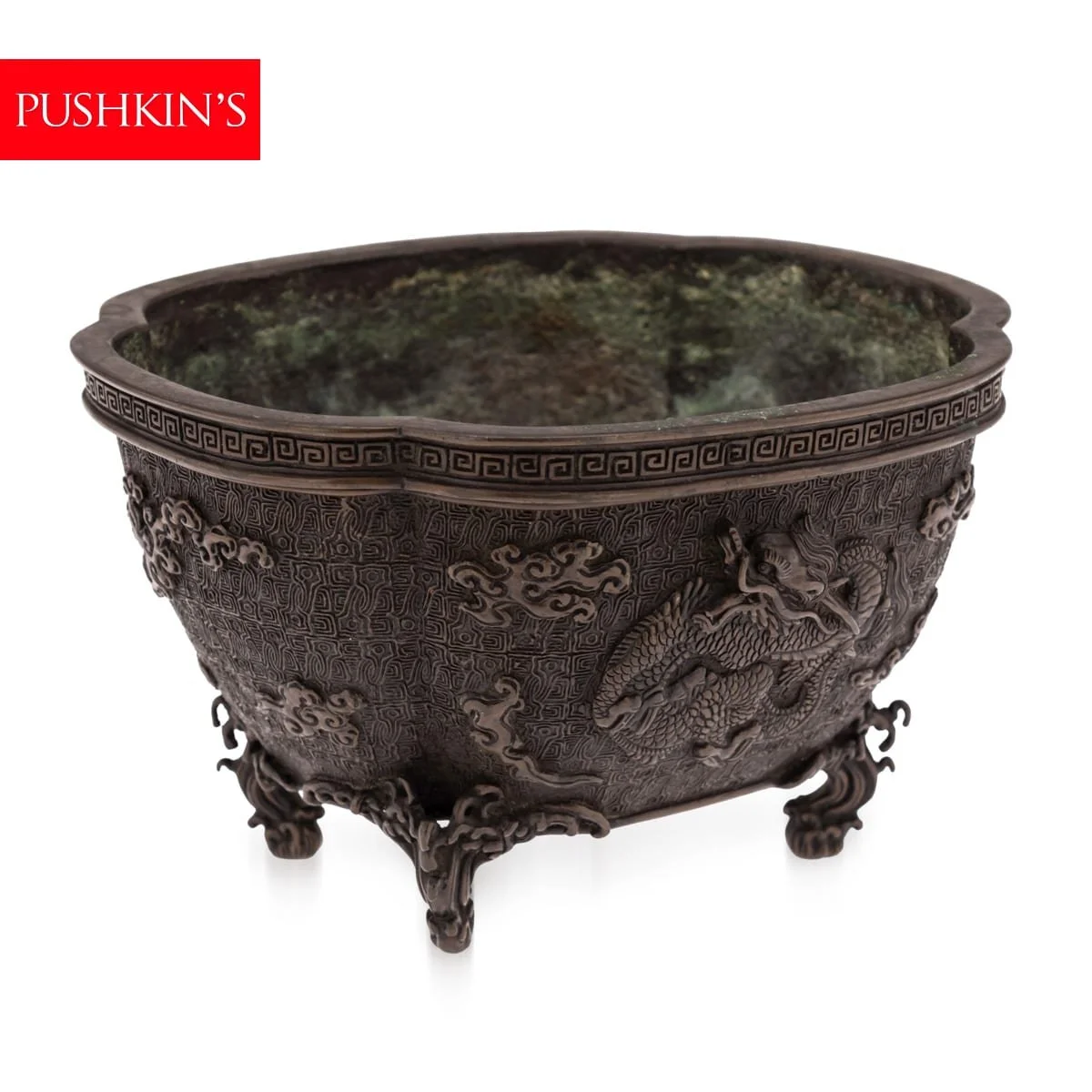 PUSHKINS.COM - G11929a - ANTIQUE 19thC JAPANESE BRONZE VESSEL IN THE STYLE OF THE 17thC EDO PERIOD - 02.jpg