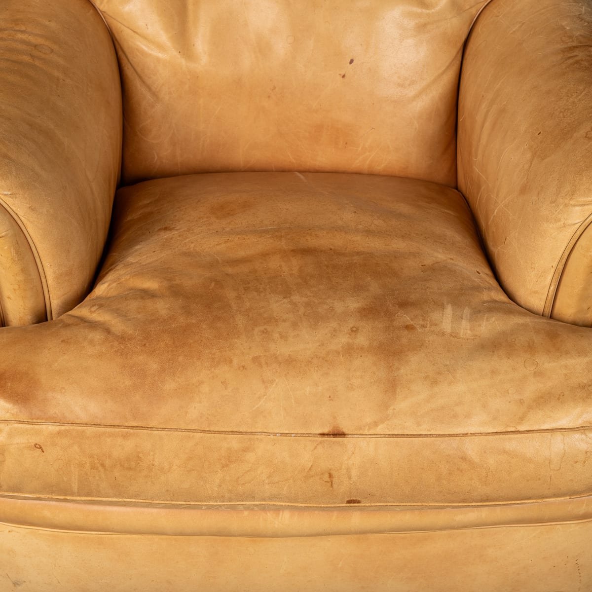 PUSHKINS.COM - B11842 - VINTAGE 20thC ITALIAN PAIR OF TAN LEATHER ARMCHAIRS BY POLTRONA FRAU c.1970 - 11.jpg