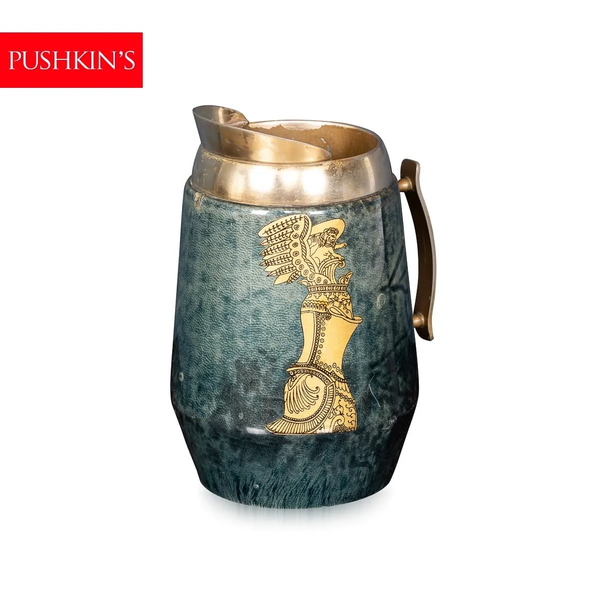 PUSHKINS.COM - B12337 - VINTAGE 20thC ITALIAN CARAFE BY ALDO TURA c.1960 - 02.jpg