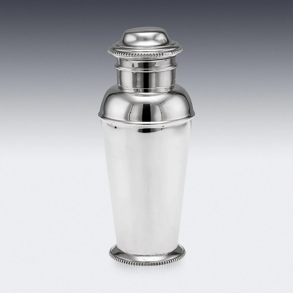 PUSHKINS.COM - J11898 - VINTAGE 20thC ENGLISH ART DECO SOLID SILVER COCKTAIL SHAKER c.1930 - 05.jpg
