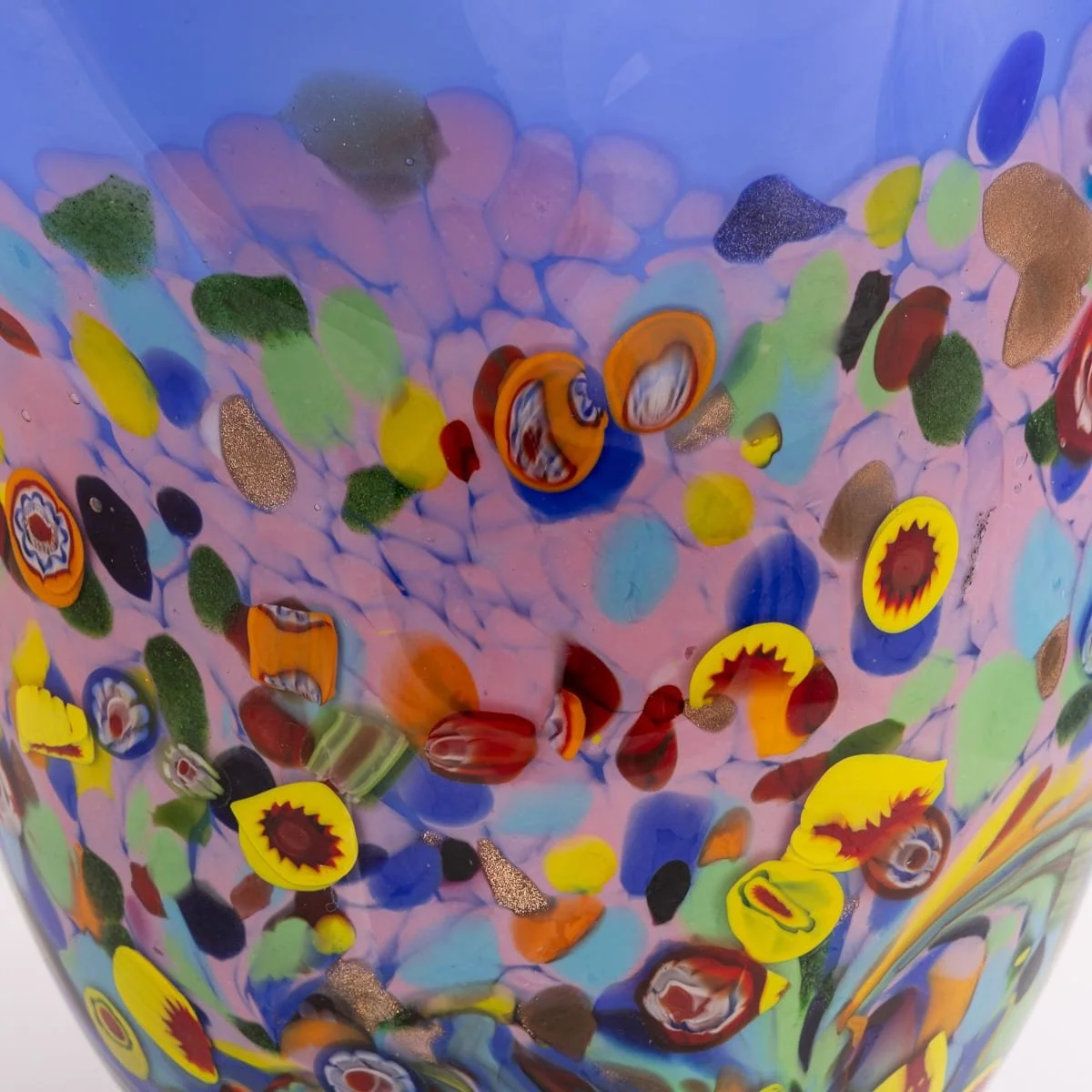 PUSHKINS.COM - B11833 - VINTAGE 20thC ITALIAN HAND BLOWN GLASS VASE, MADE IN MURANO - 09.jpg