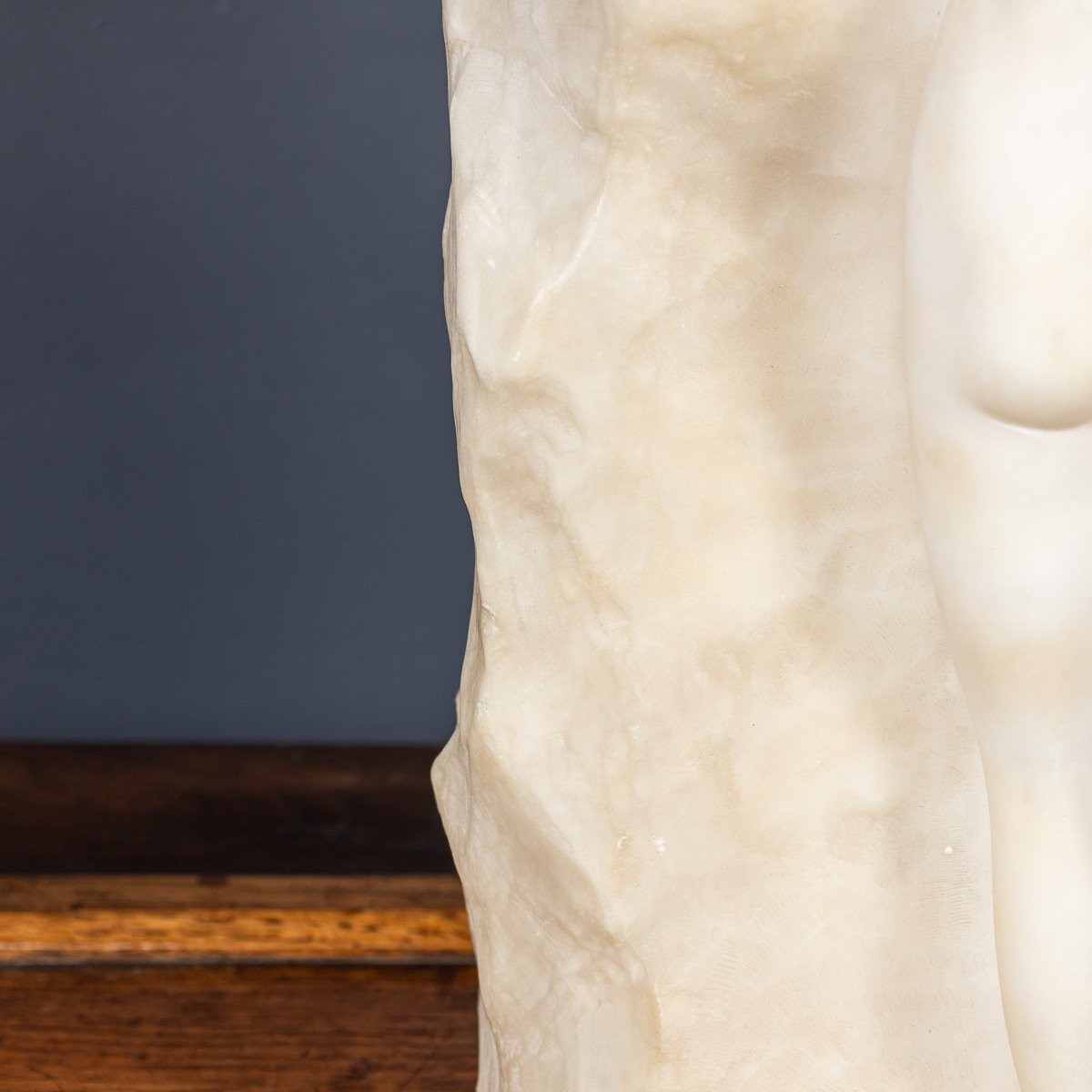 PUSHKINS.COM - D11139 - ANTIQUE 20thC ART DECO CARVED WHITE MARBLE LAMP c.1920 - 19.jpg