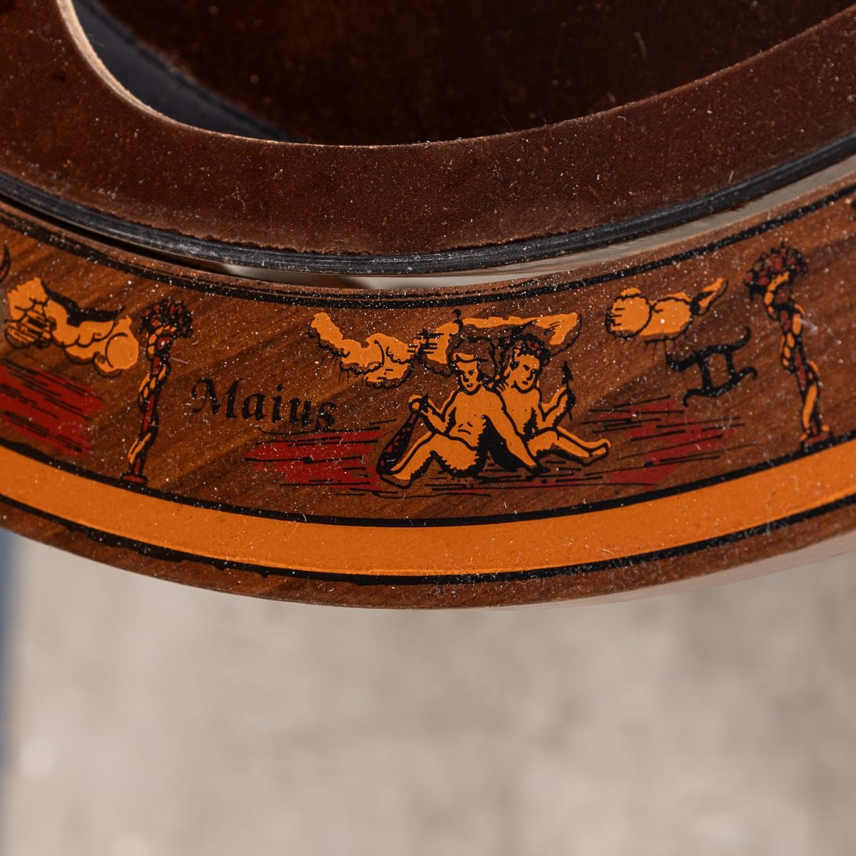 PUSHKIN'S - 20thC FRENCH GLOBE DRINKS TROLLEY c.1970 - 25.jpg