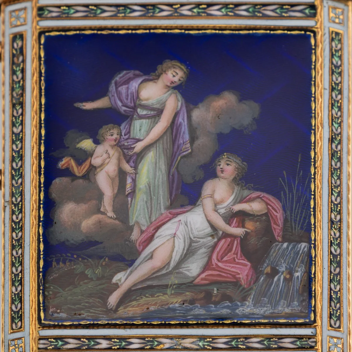 PUSHKINS.COM - A00143 - ANTIQUE 18thC SWISS GOLD, ENAMEL & SEED PEARL AIDE MEMOIRE "SOUVENIR" BOX c.1790 - 11.jpg