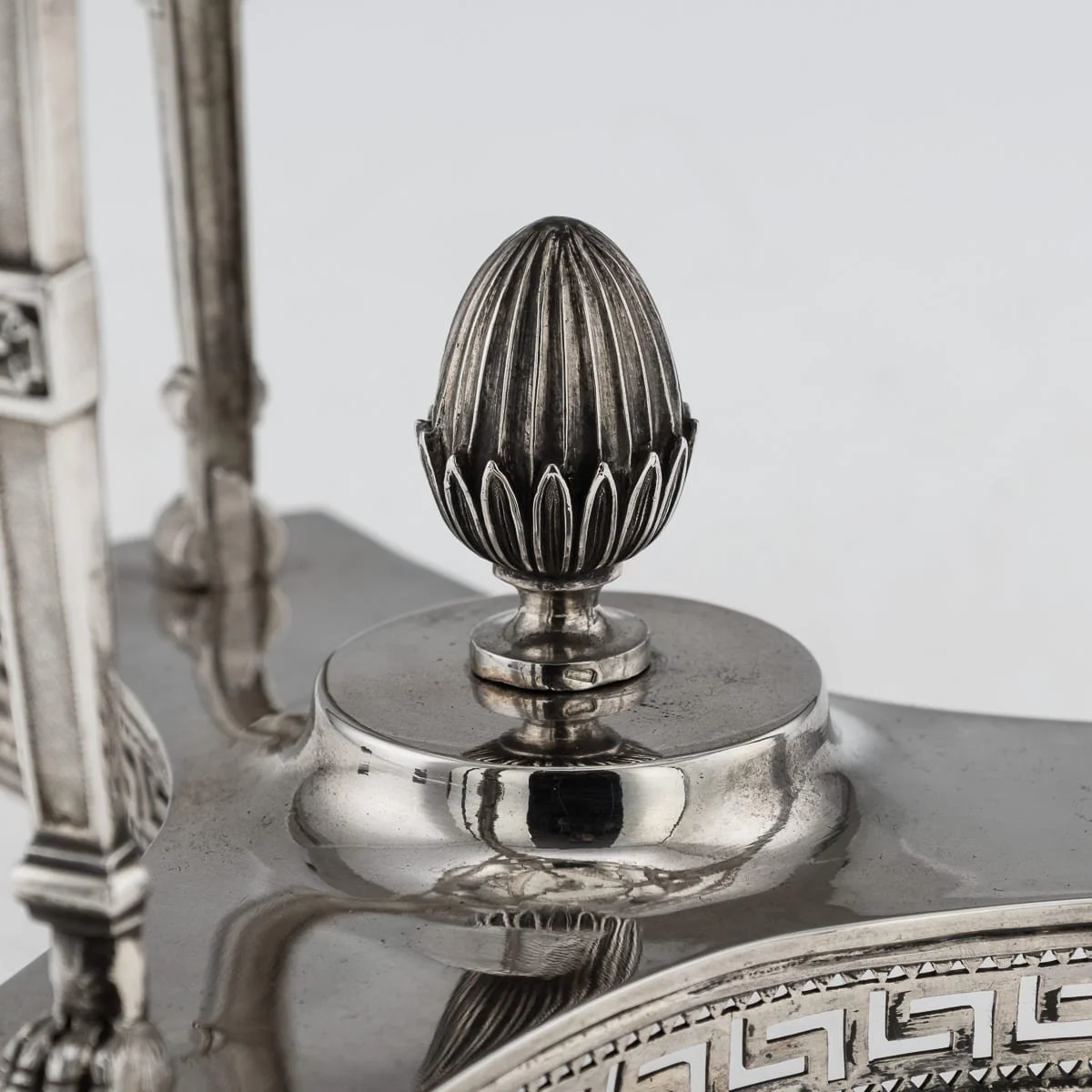 PUSHKINS.COM - N12170 - ANTIQUE 19thC FRENCH EMPIRE SOLID SILVER CONFITURIER & TWELVE SPOONS SET c.1800 - 23.jpg