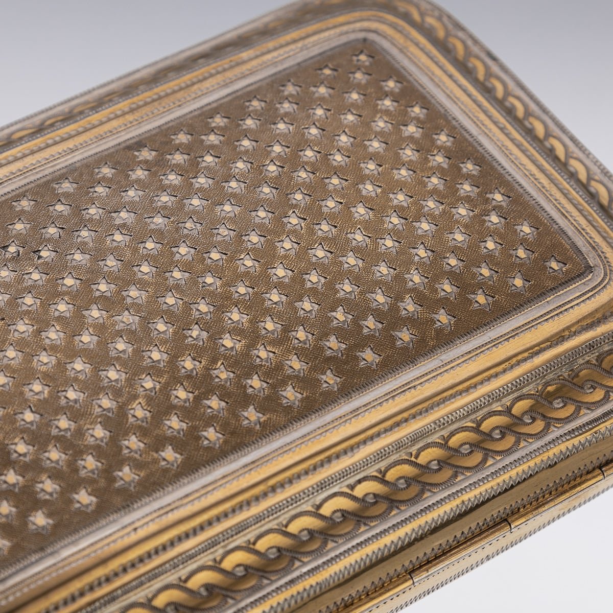 PUSHKIN'S - MID 20thC TURKISH REPUBLIC GILT SOLID SILVER SPECTACLE CASE c.1940 - 20.jpg