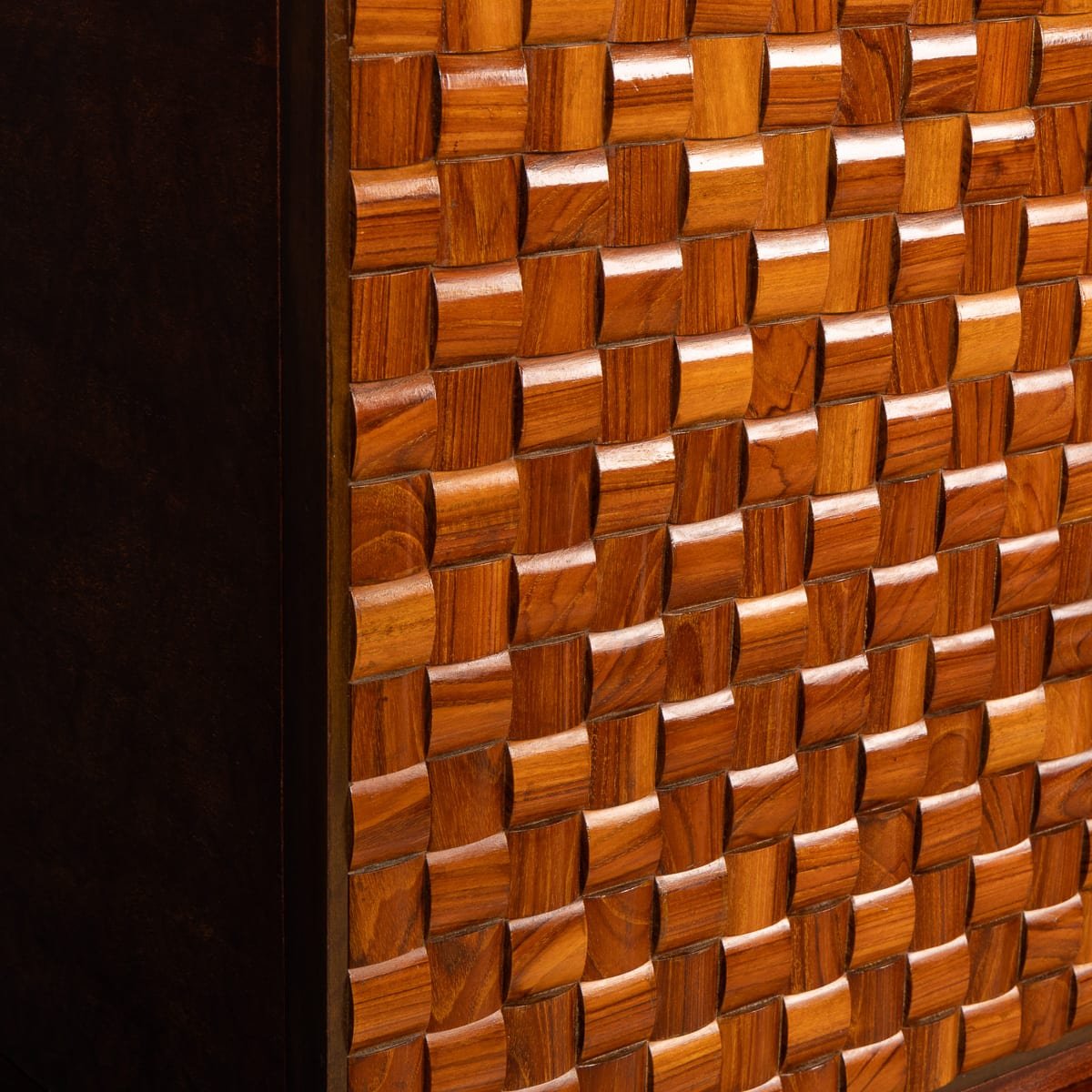 PUSHKINS.COM - B11838 - VINTAGE 20thC ITALIAN DRY BAR CABINET WITH 'WOVEN' FRONT DECOR ON STAND c.1960 - 20.jpg