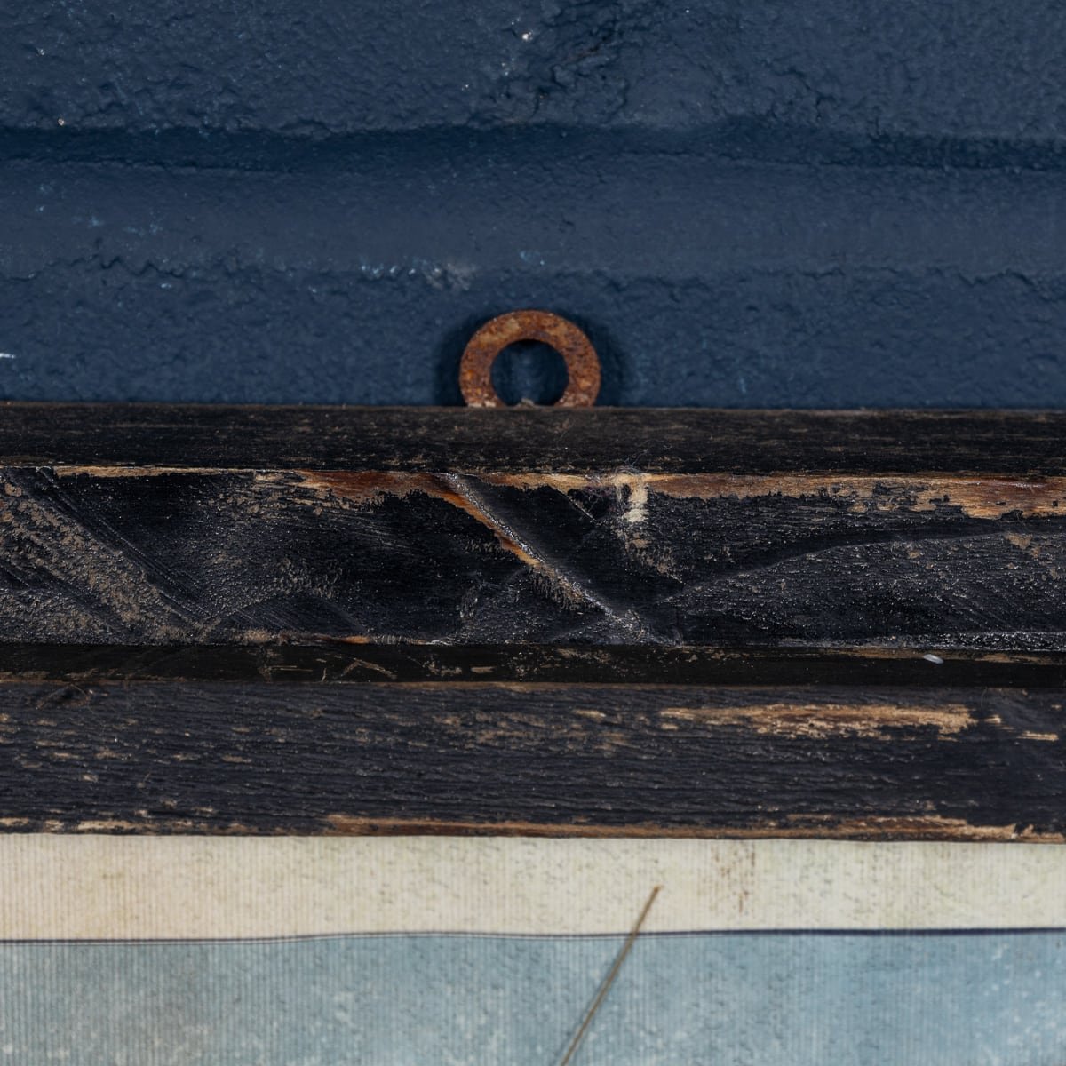 PUSHKINS.COM - 20thC ITALIAN LARGE OAK FRAME CONTAINING PRESSED FLOWERS & HERBS - 33.jpg