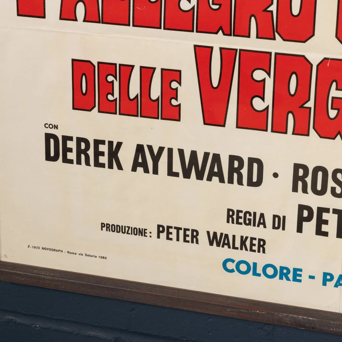 PUSHKINS.COM - B12329 - 20thC ITALIAN FILM POSTER FOR "L'ALLEGRO COLLEGIO DELLE VERGINI INGLESI" c.1973 - 14.jpg