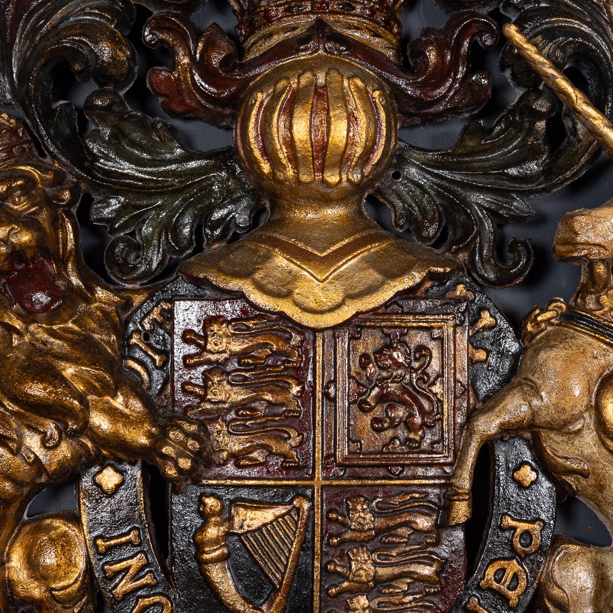 PUSHKINS.COM - D11100 - ANTIQUE 20thC VICTORIAN CAST IRON ROYAL WARRANT c.1900 - 11.jpg