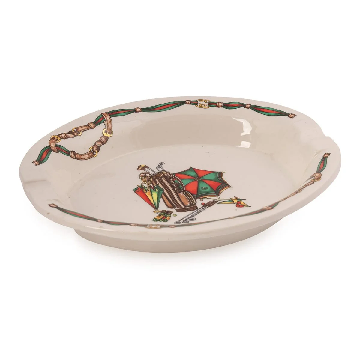 PUSHKINS.COM - B11856 - VINTAGE 20thC ITALIAN CERAMIC ASHTRAY BY GUCCI c.1980 - 04.jpg