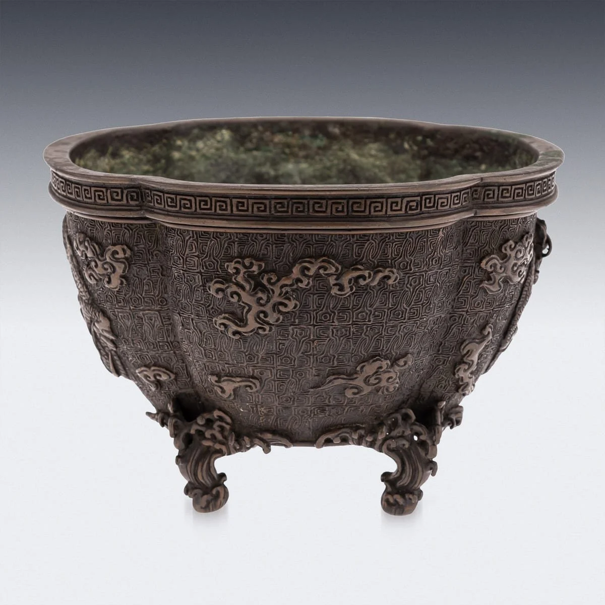 PUSHKINS.COM - G11929a - ANTIQUE 19thC JAPANESE BRONZE VESSEL IN THE STYLE OF THE 17thC EDO PERIOD - 08.jpg