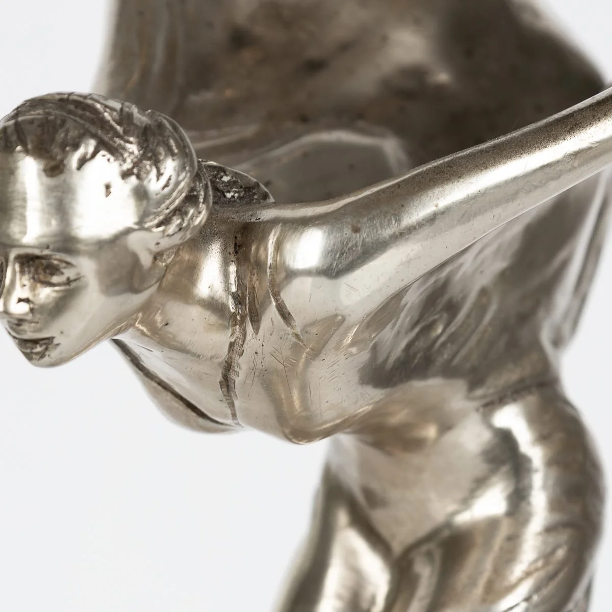 PUSHKINS.COM - A00054 - 20thC ROLLS ROYCE 'SPIRIT OF ECSTASY' STATUE - 09.jpg