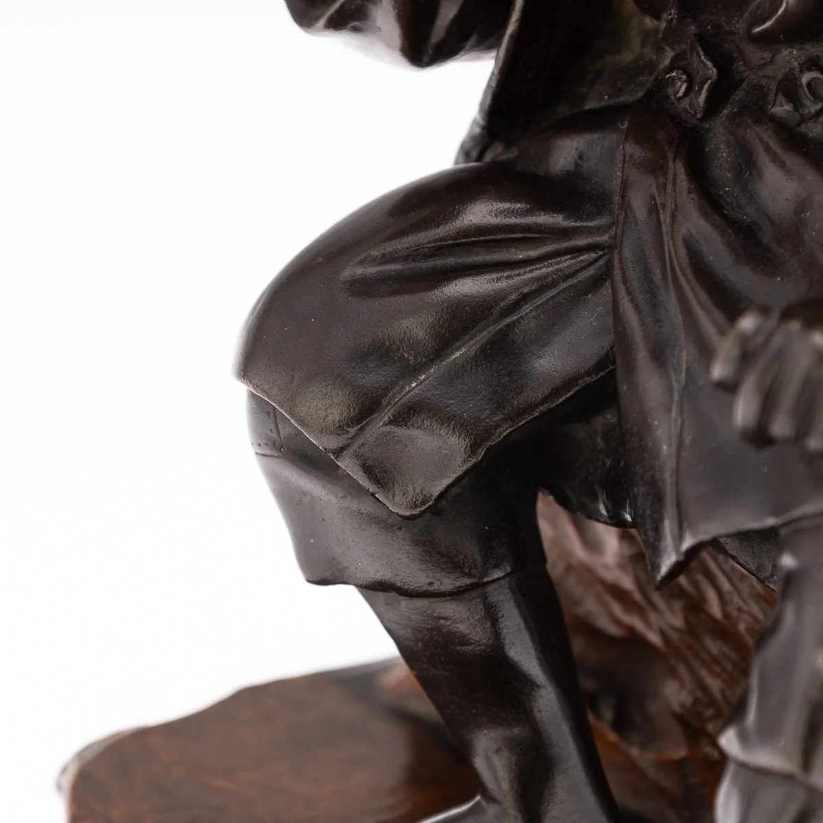 PUSHKINS.COM - G11939 - ANTIQUE 19thC JAPANESE MEIJI PERIOD BRONZE OKIMONO - 18.jpg