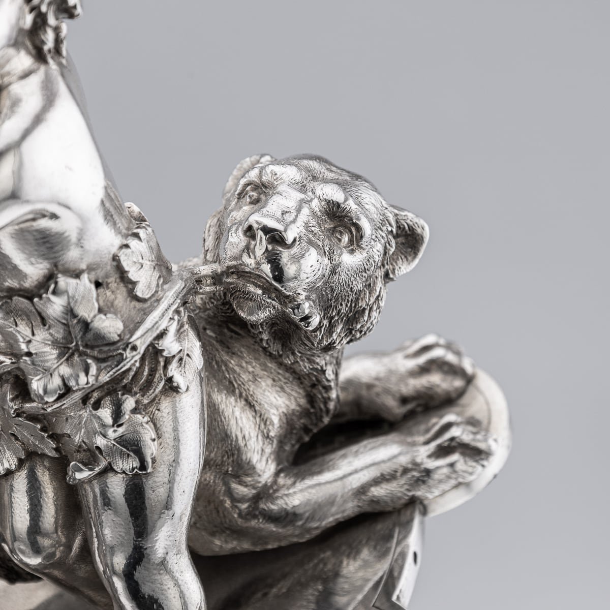 PUSHKINS.COM - ANTIQUE 19thC GEORGIAN SOLID SILVER & CUT GLASS CENTREPIECE, LONDON c.1811 - 28.jpg