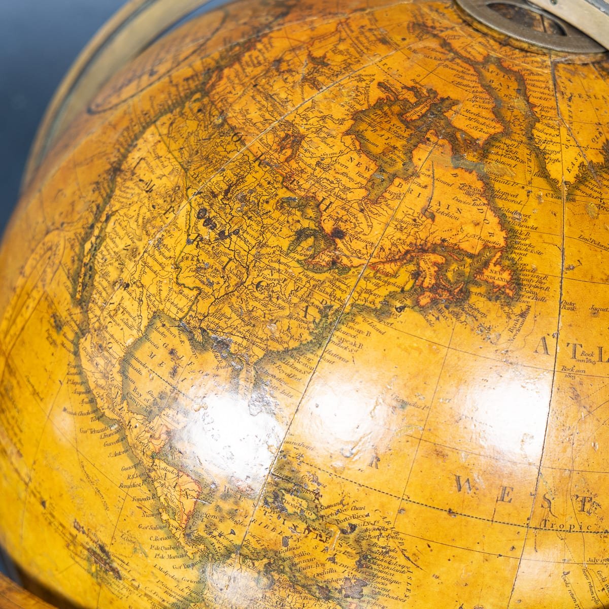 PUSHKINS.COM - B12022 - ANTIQUE 19thC PAIR OF CARY'S 12 INCH TERRESTRIAL & CELESTIAL GLOBES c.1821 - 34.jpg