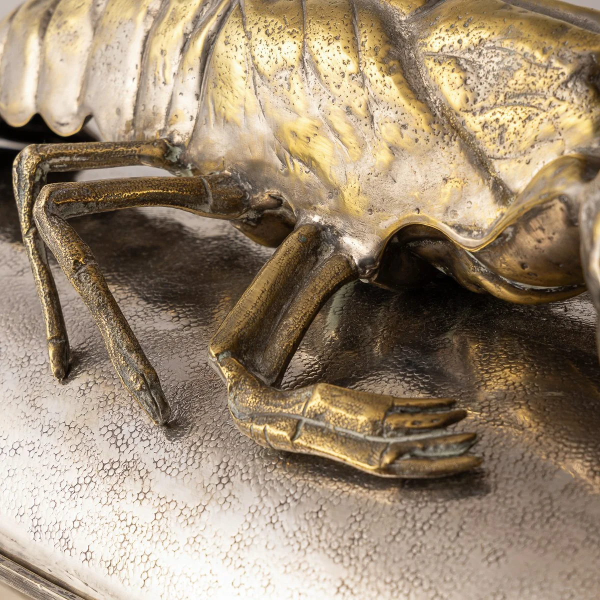 PUSHKINS.COM - D11975 - 20thC ITALIAN SILVER PLATED SERVING DISH BY FRANCO LAPINI, FLORENCE c.1970 - 23.jpg