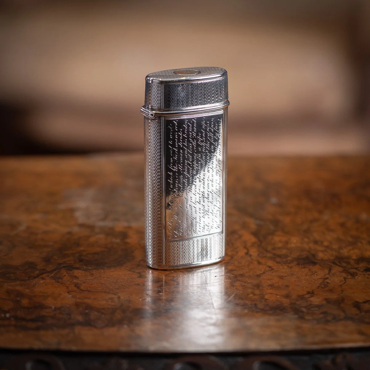 PUSHKINS.COM - J11251 - ANTIQUE 19thC VICTORIAN SOLID SILVER CIGAR CASE, JOHN TEARE, LONDON c.1831 - 03.jpg