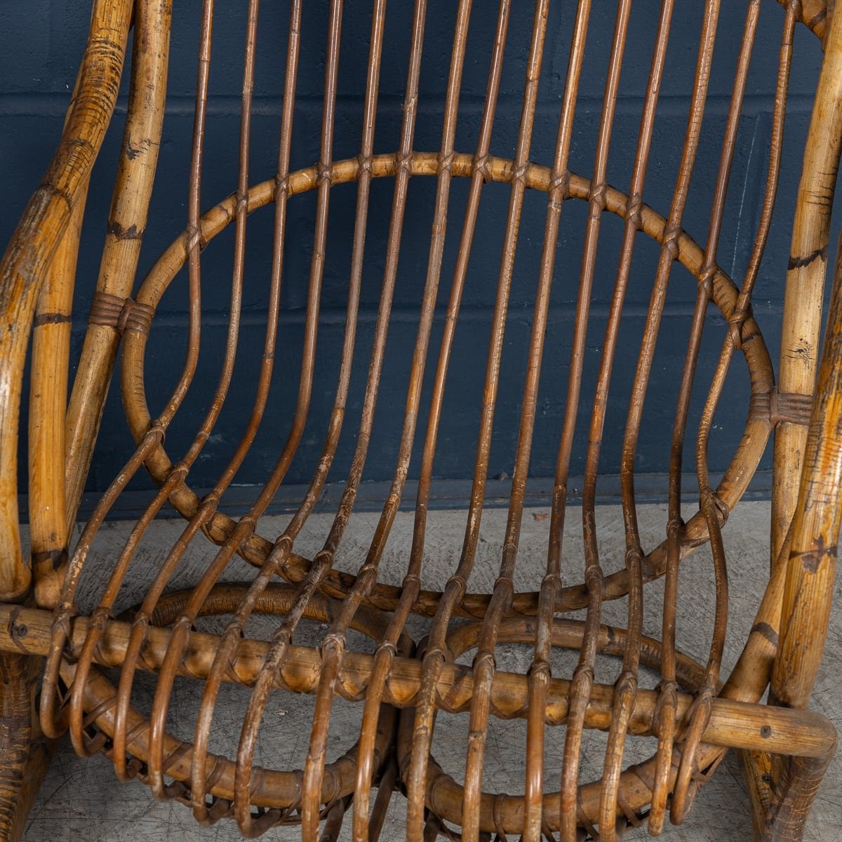 PUSHKINS.COM - B11239 - 20thC ITALIAN PAIR OF WICKER ARMCHAIRS BY TITO AGNOLI c.1960 - 18.jpg