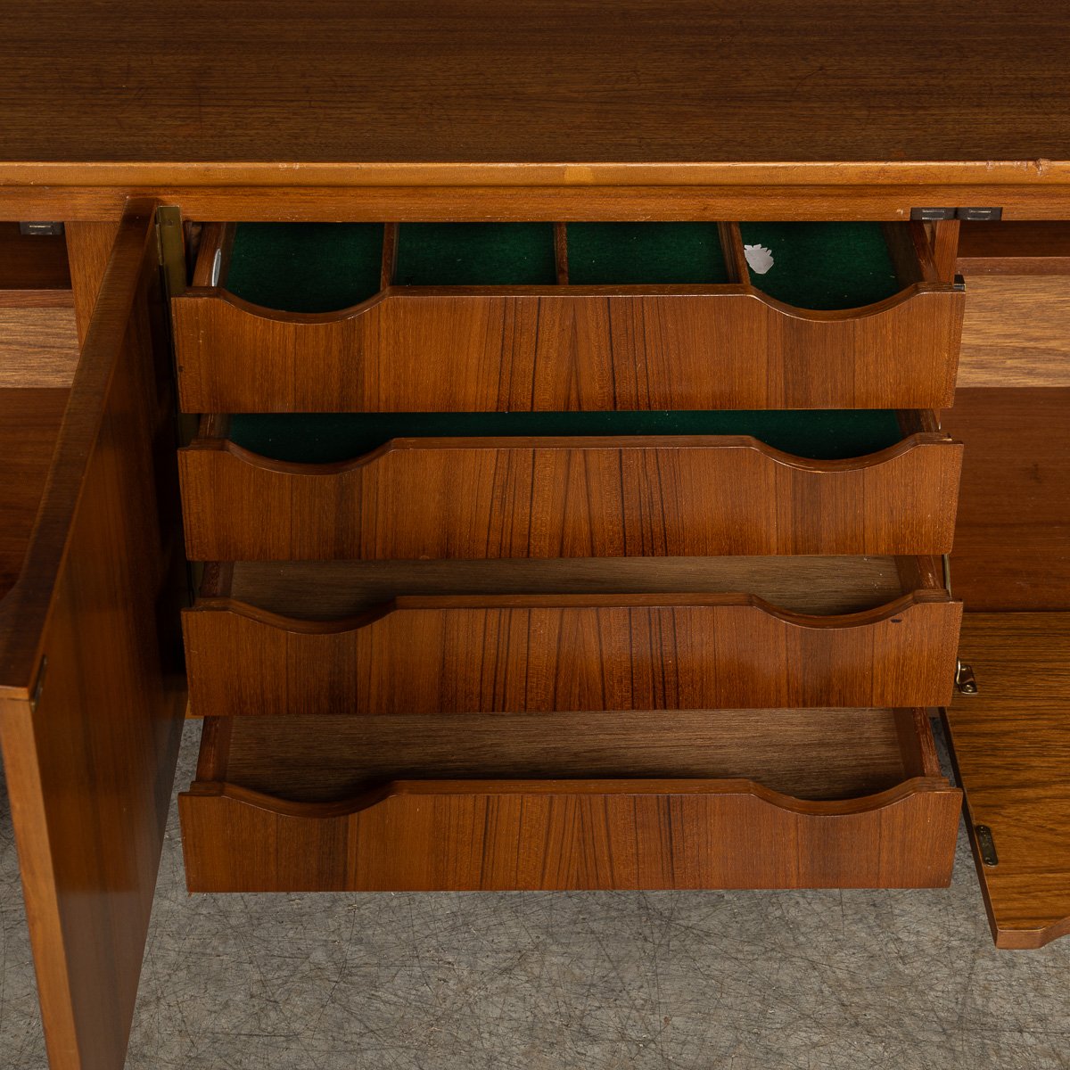 PUSHKINS.COM - B11412 - VINTAGE 20thC ENGLISH TEAK SIDEBOARD BY STONEHILL FURNITURE c.1960 - 25.jpg