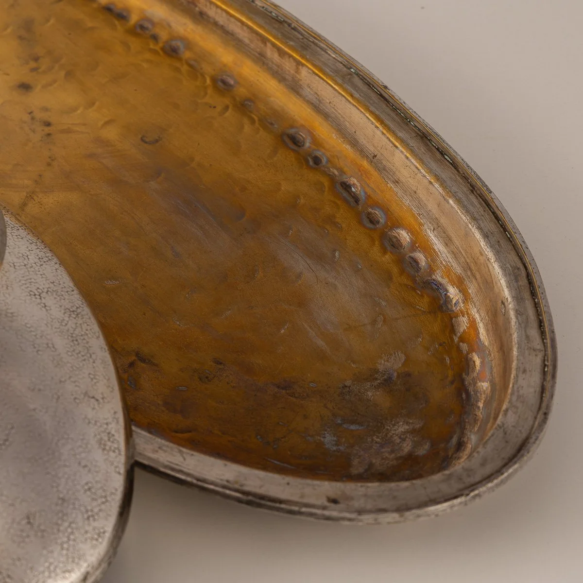 PUSHKINS.COM - D11975 - 20thC ITALIAN SILVER PLATED SERVING DISH BY FRANCO LAPINI, FLORENCE c.1970 - 27.jpg