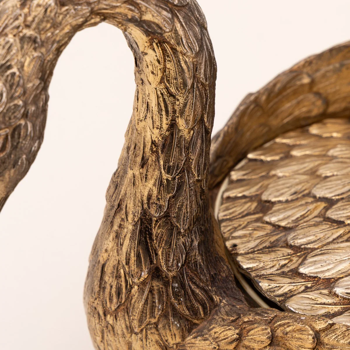 PUSHKINS.COM - Z12154 - VINTAGE 20thC GILDED SWAN ICE BUCKET BY MAURO MANETTI, ITALY c.1960 - 13.jpg