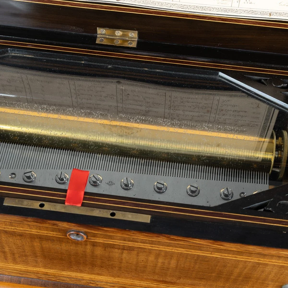 PUSHKINS.COM - NS11522 - ANTIQUE 19thC SWISS MADE CYLINDER MUSIC BOX BY LECOULTRE FRÈRES OF GENEVA c.1880 - 10.jpg