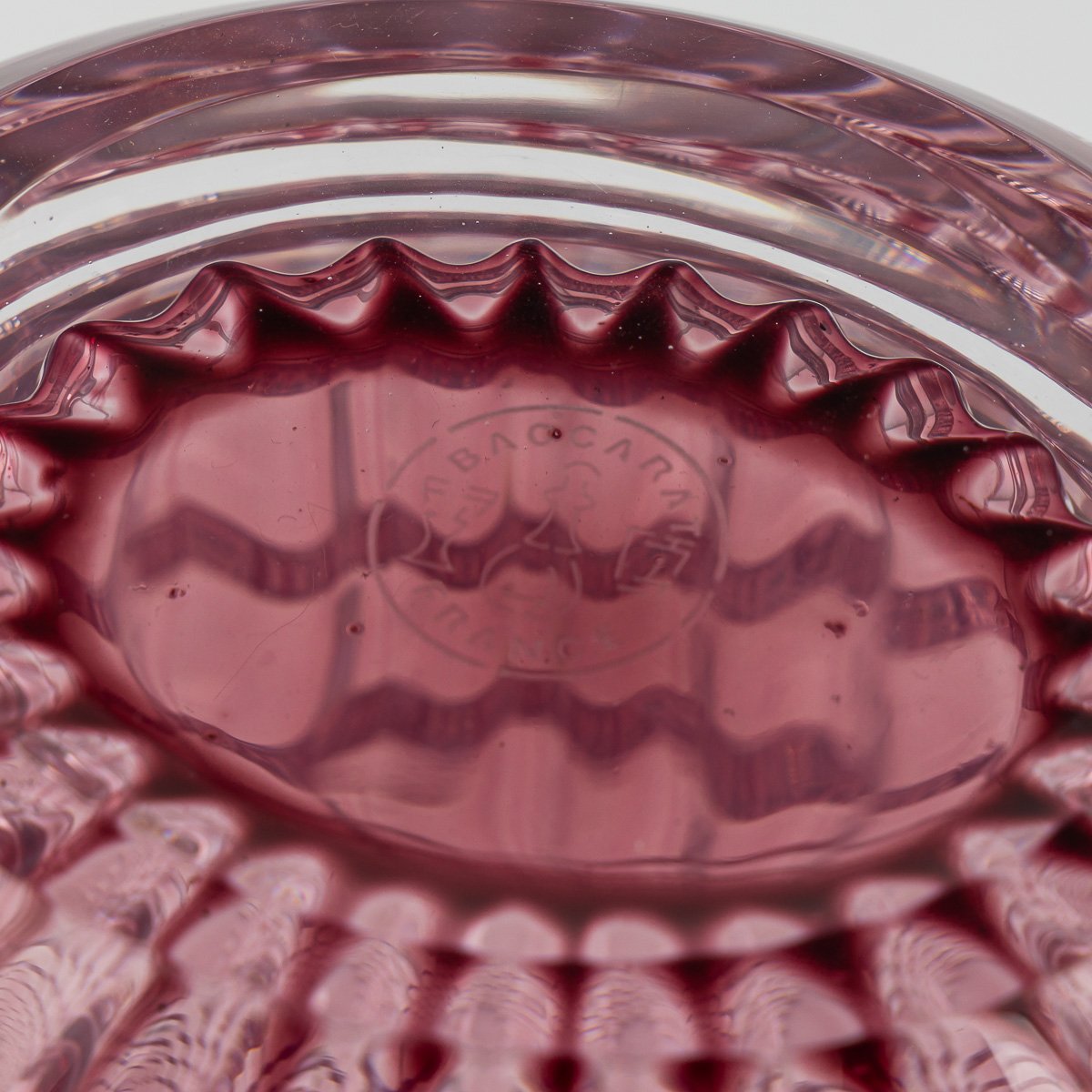 PUSHKINS.COM - C11744 - FRENCH CRYSTAL SCULPTURAL OVAL VASE BY BACCARAT - 12.jpg