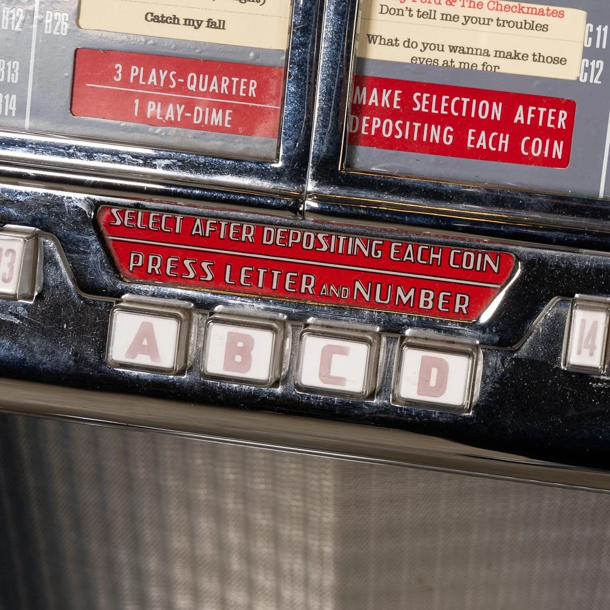 PUSHKINS.COM - D11755 - VINTAGE 20thC AMERICAN WURLITZER 1800 JUKEBOX c.1955 - 27.jpg