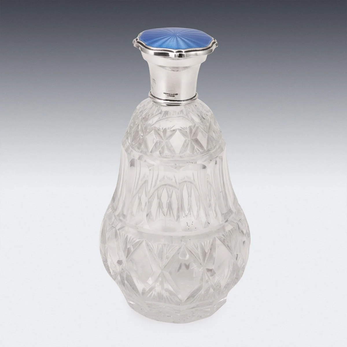 PUSHKINS.COM - Z12165 - ANTIQUE 19thC REGENCY SOLID SILVER & CUT GLASS SCENT BOTTLE, LONDON c.1812 - 05.jpg