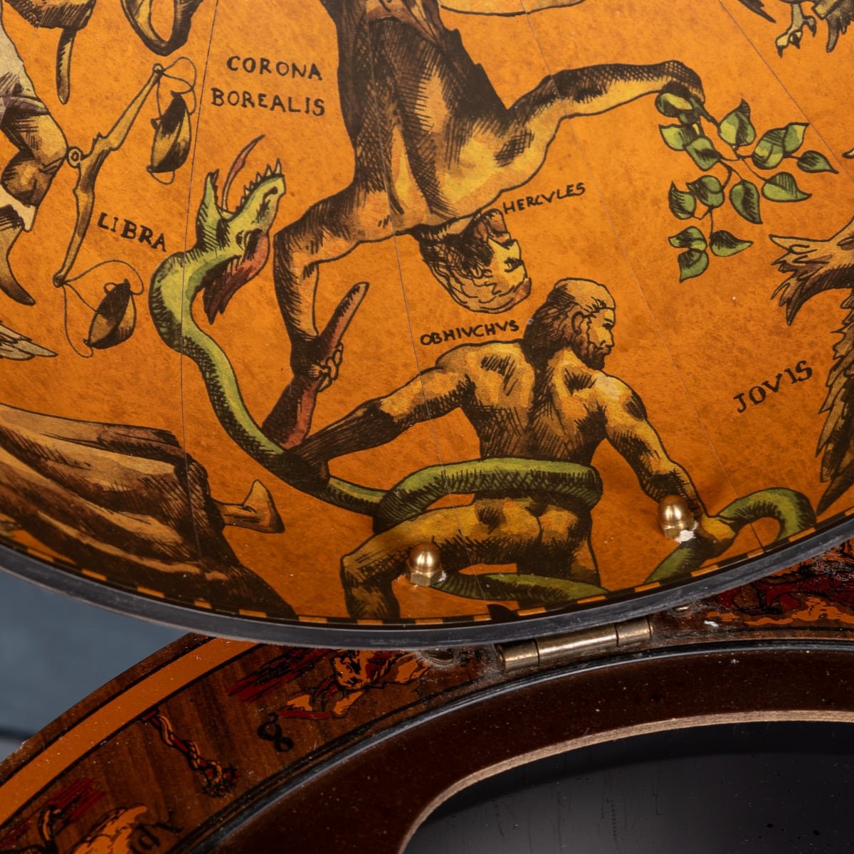 PUSHKIN'S - 20thC FRENCH GLOBE DRINKS TROLLEY c.1970 - 13.jpg