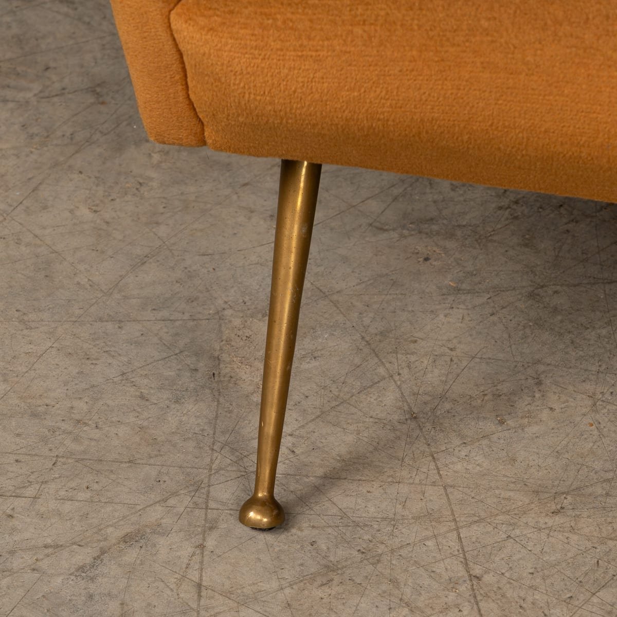 PUSHKINS.COM - B11844 - VINTAGE 20thC ITALIAN PAIR OF ARMCHAIRS IN OCHRE VELVET c.1960 - 21.jpg