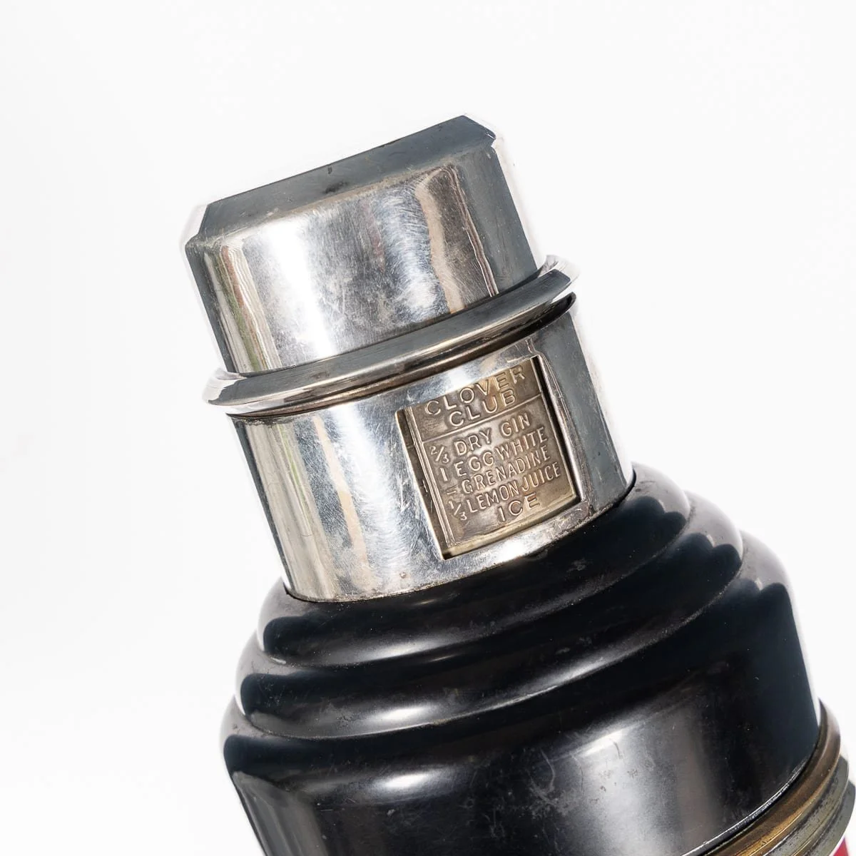 PUSHKINS.COM - B12021 - 20thC ART DECO "MASTER INCOLOR" BAKELITE COCKTAIL SHAKER BY LAWSON CLARKE c.1935 - 13.jpg