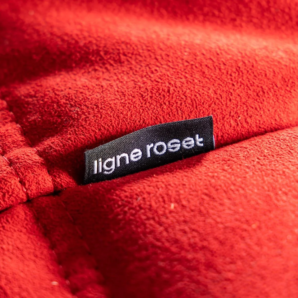 PUSHKINS.COM - B12283 - A 21st CENTURY RED "TOGO" THREE SEATER SOFA BY MICHEL DUCAROY FOR LIGNE ROSET - 30.jpg