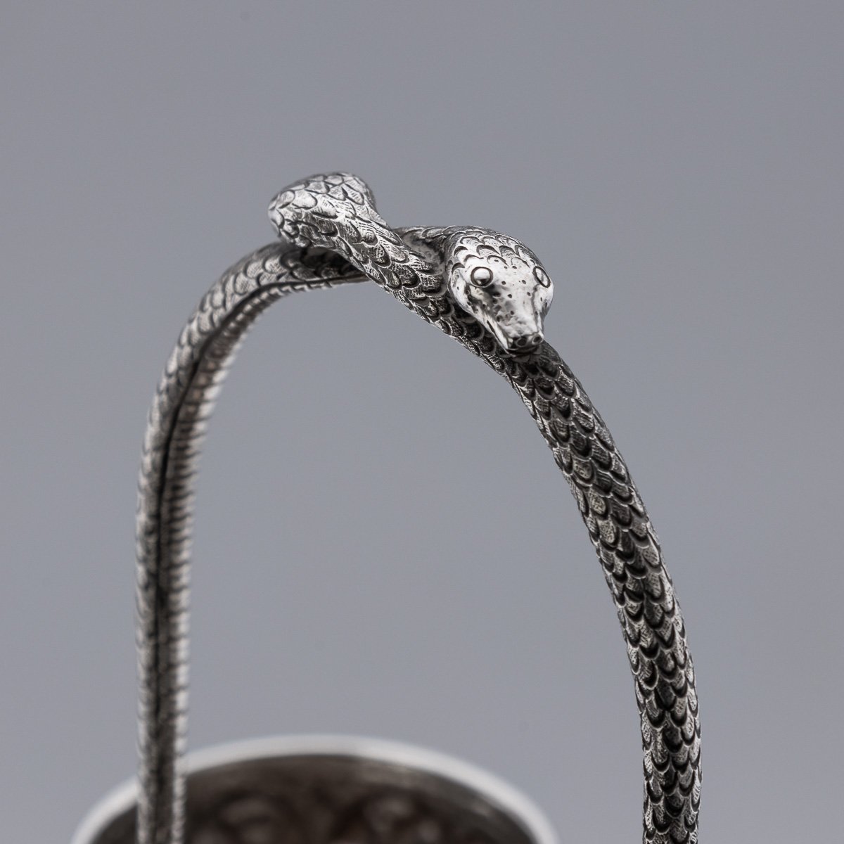 PUSHKINS.COM - A00013 - ANTIQUE 19thC INDIAN SOLID SILVER CONDIMENT SET, OOMERSI MAWJI, BHUJ c.1890 - 15.jpg