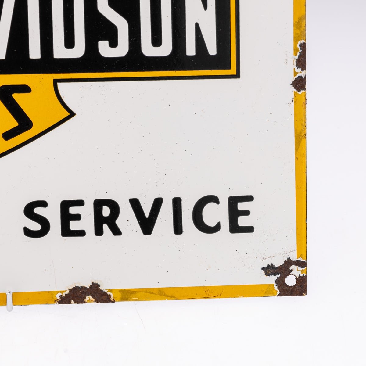 PUSHKINS.COM - A 20thC HARLEY-DAVIDSON MOTORCYCLES ENAMEL SIGN - 1201.jpg