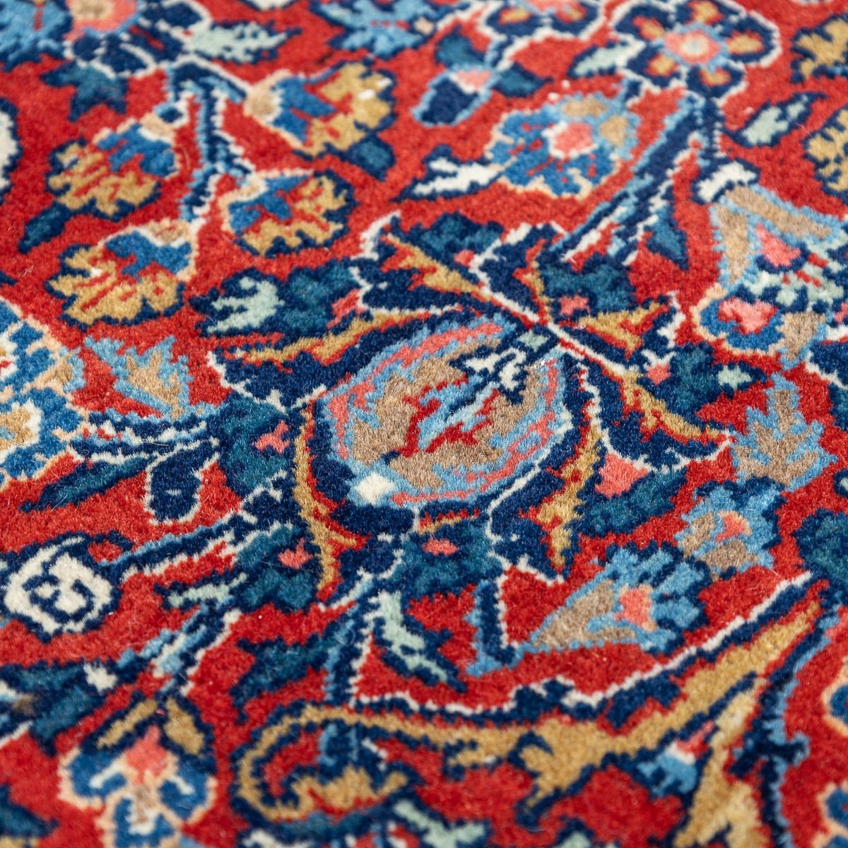 PUSHKIN'S - VINTAGE 20thC PERSIAN HANDMADE KASHAN RUG c.1930 - 11.jpg