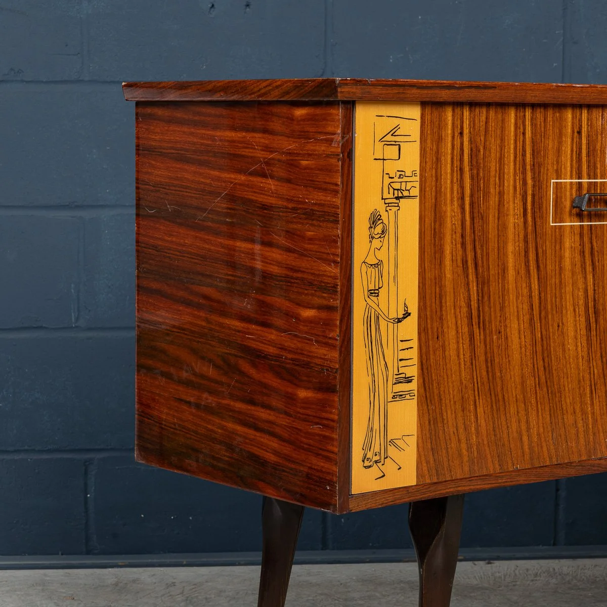 PUSHKINS.COM - B11468 - VINTAGE 20thC ITALIAN SIDEBOARD IN THE MANNER OF VITTORIO DASSI c.1960 - 10.jpg